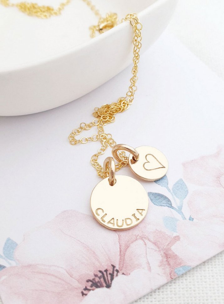 PERSONALISED GOLD FILL NECKLACE