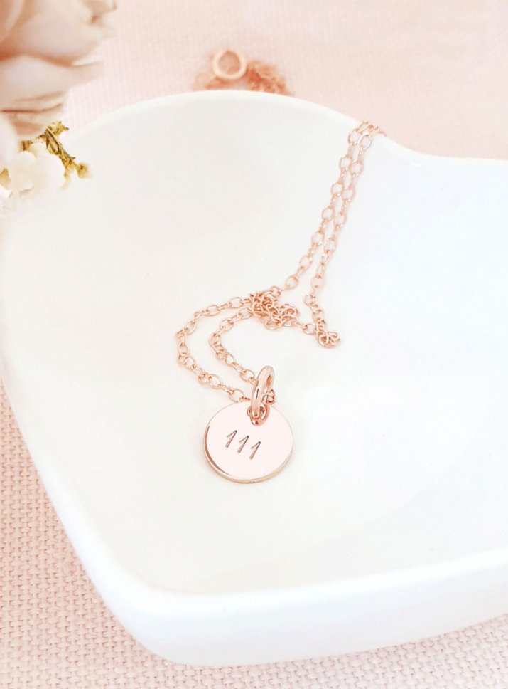 111 Lucky number necklace